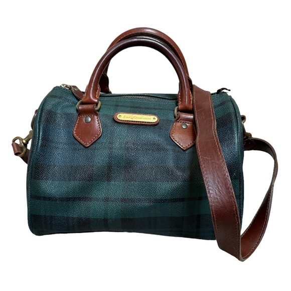 Polo Ralph Lauren Handbags - Vintage Polo by Ralph Lauren Blackwatch Pocketbook Crossbody bag Boston style